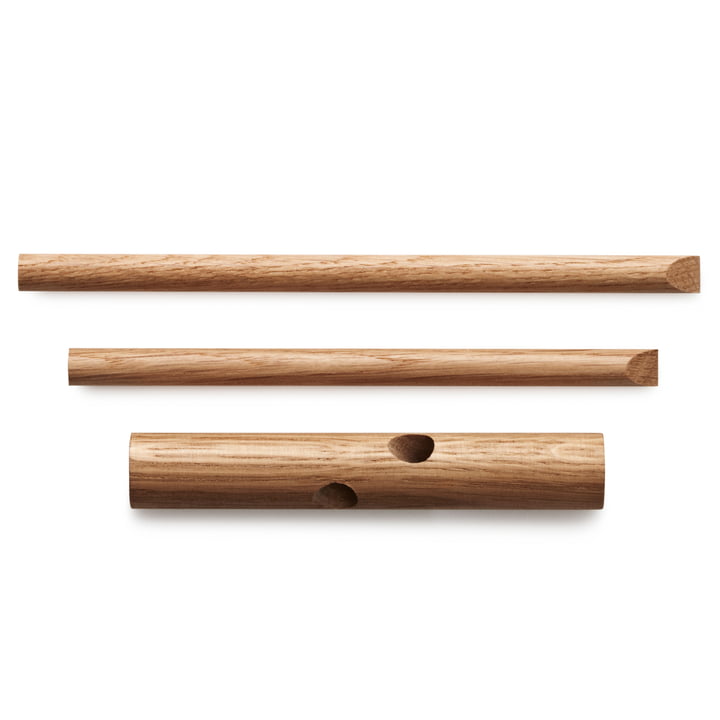 Normann Copenhagen - Sticks Haken, natur - Einzelteile