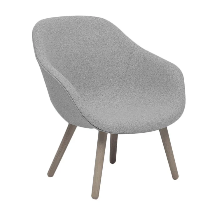HAY - About A Lounge Chair, Low / AAL 82, Remix hellgrau (123)
