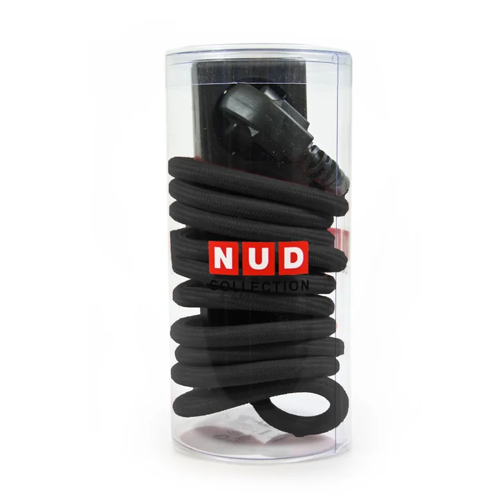 NUD Collection - Extension Cord 3fach-Steckdose, Raven (TT-09)