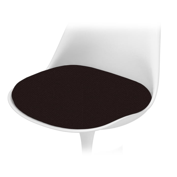 Knoll - Sitzkissen für Saarinen Tulip Stuhl, Tonus, schwarz