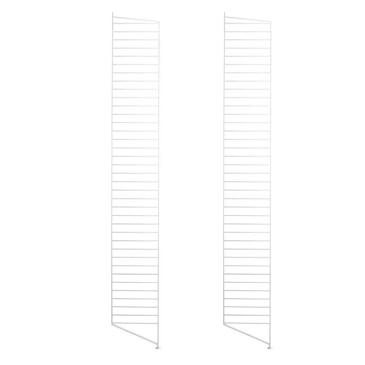Bodenleiter für String Regal 200 x 30 cm (2er-Set) von String in Weiß