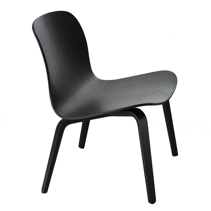 Visu Lounge Chair von Muuto in schwarz