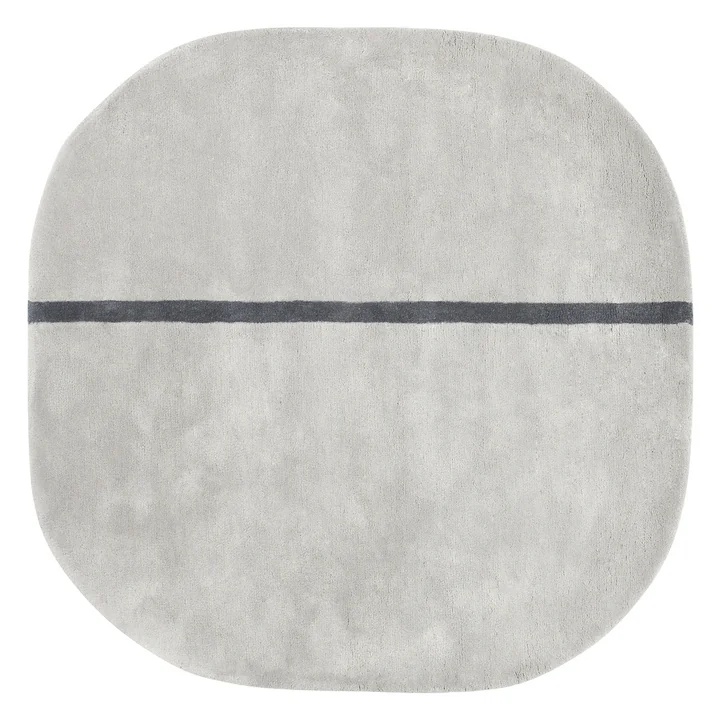Oona Teppich von Normann Copenhagen in der Ausführung grau