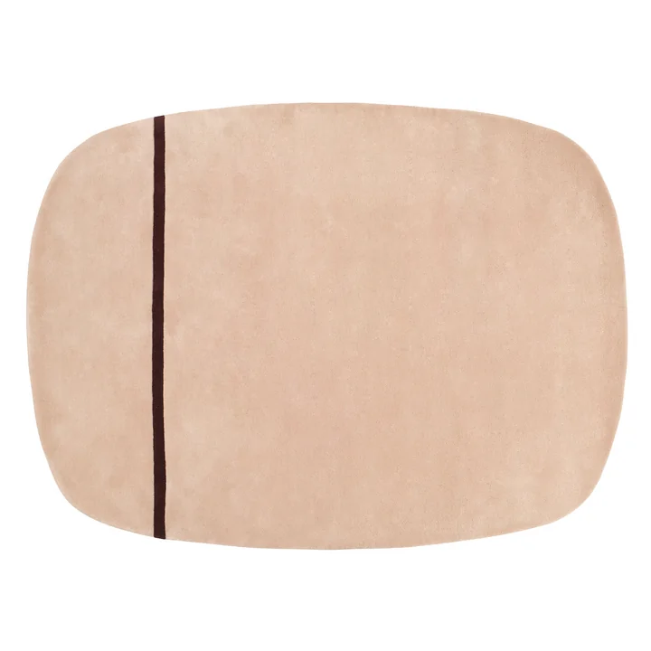 Oona Teppich von Normann Copenhagen in der Ausführung rosa