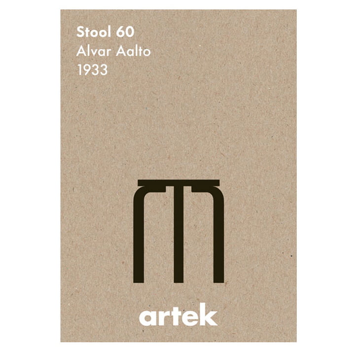 Das Icon Poster - Stool 60 von Artek
