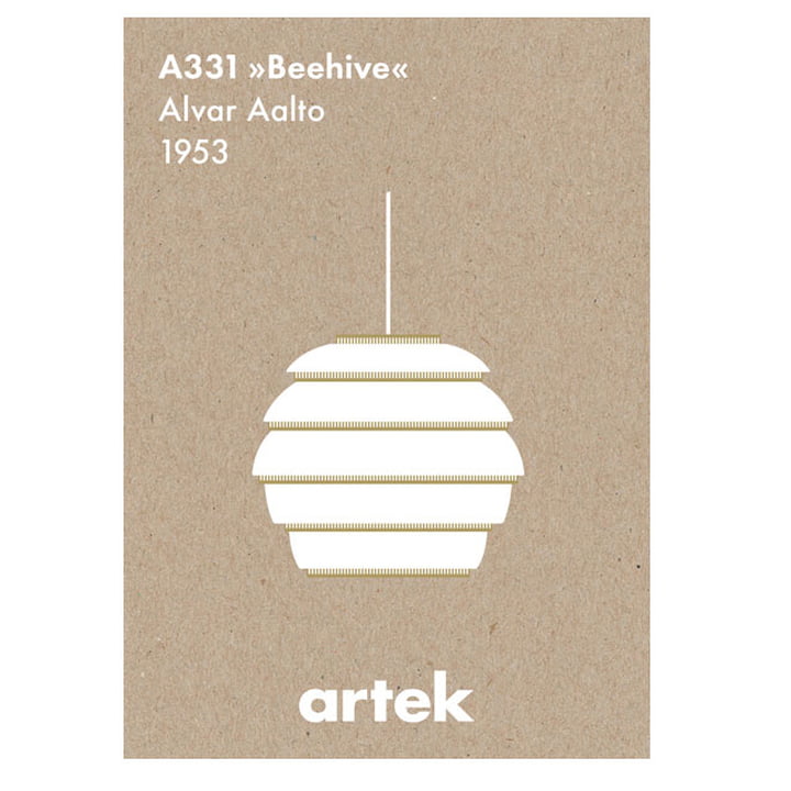 Das Icon Poster - Beehive von Artek 