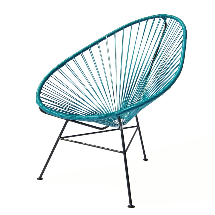 OK Design - The Acapulco Chair, Petroleum blau