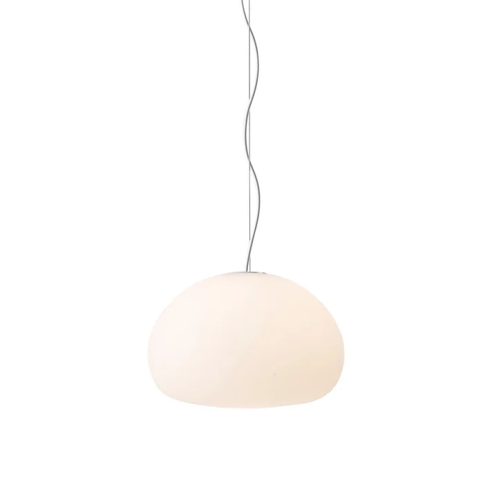 Fluid Pendelleuchte Ø 23 cm von Muuto in Opalweiß