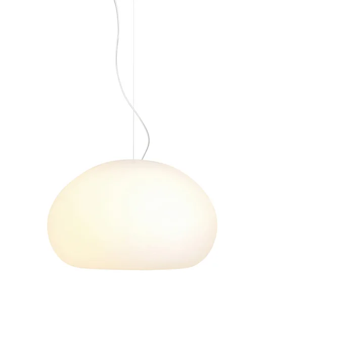 Fluid Pendelleuchte Ø 23 cm von Muuto in Opalweiß