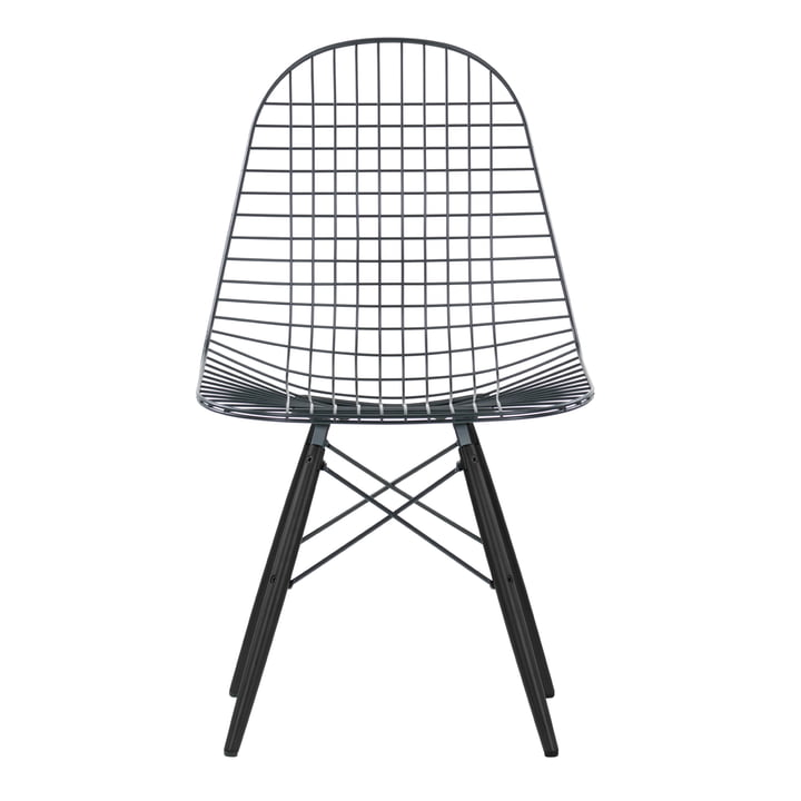 Vitra - Wire Chair DKW, Ahorn schwarz - Front