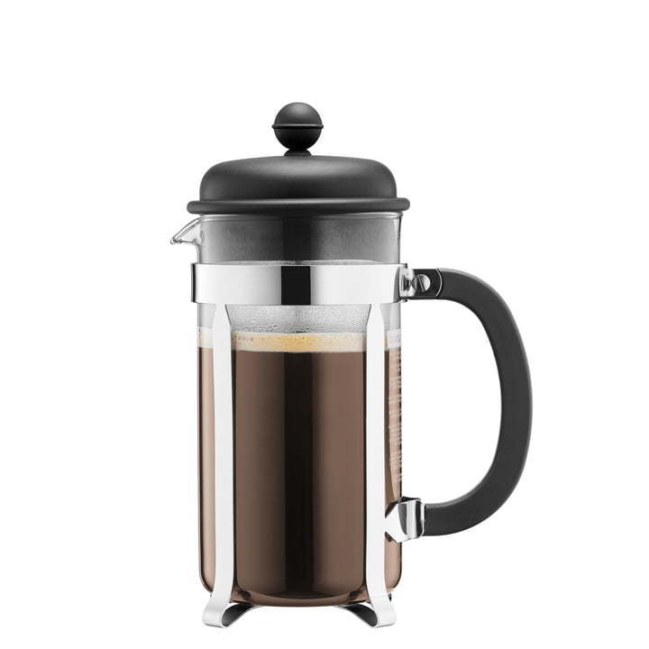 Bodum - Caffettiera Kaffeebereiter, 0.35 l, schwarz