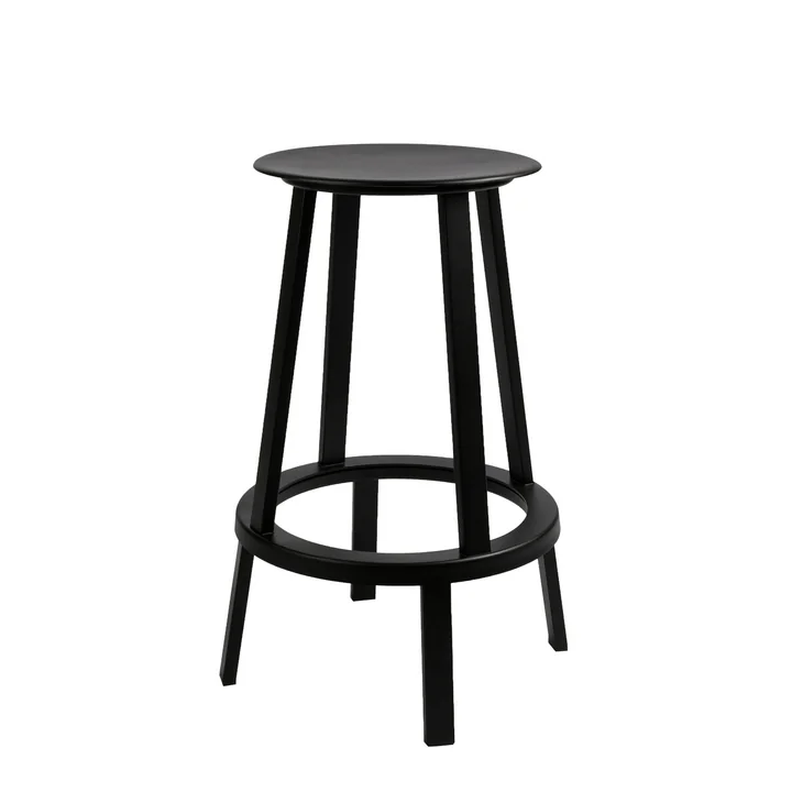 HAY - Revolver Stool, Barhocker, schwarz, 65cm