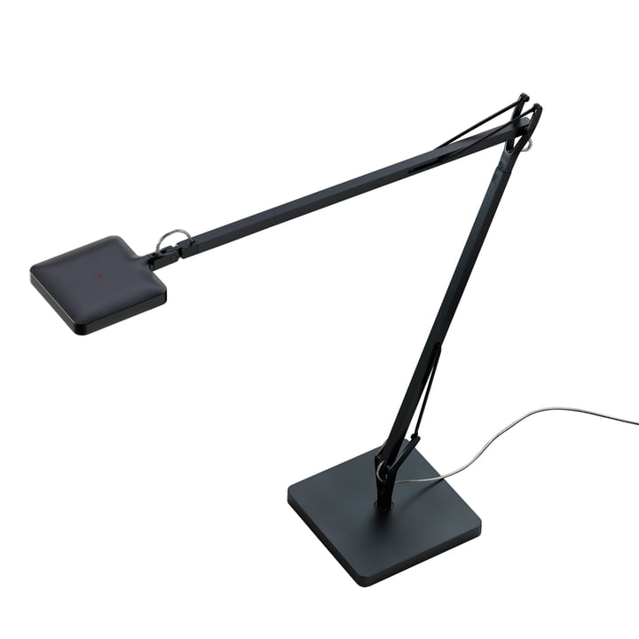 Flos - Kelvin LED Arbeitsleuchte, schwarz - schräg oben