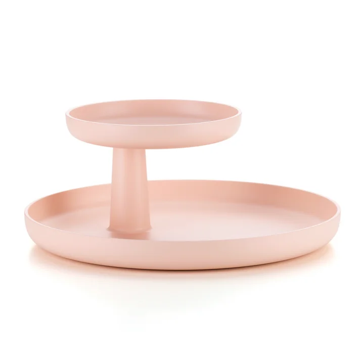 Rotary Tray von Vitra in Zartrosé