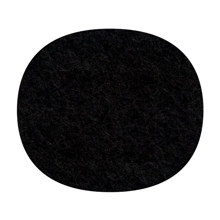 Hey Sign - Filz-Auflage Eames Plastic Side Chair, schwarz