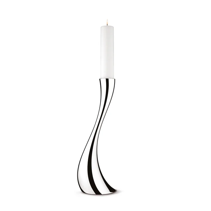 Cobra Bodenkerzenleuchter 50 cm von Georg Jensen