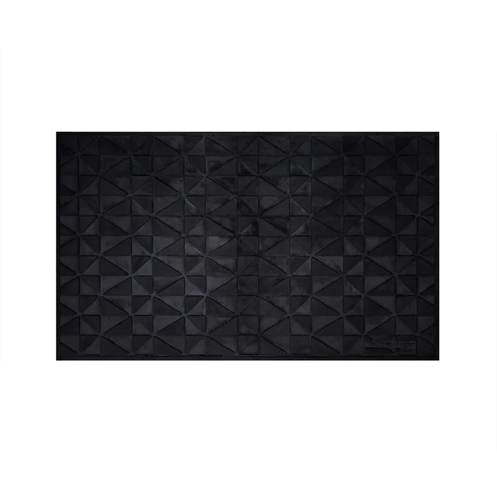 Türmatte graphic 45 x 75 cm von tica copenhagen in schwarz