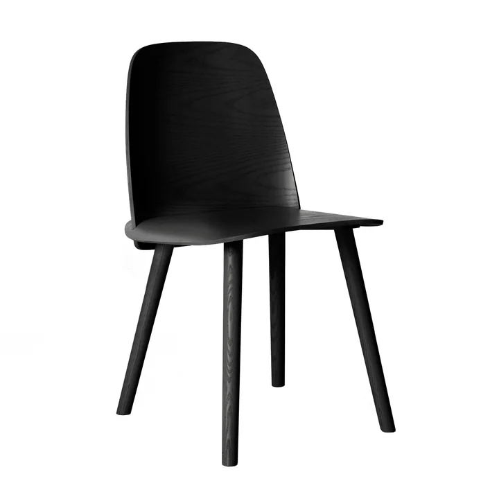 Nerd Chair von Muuto in Schwarz