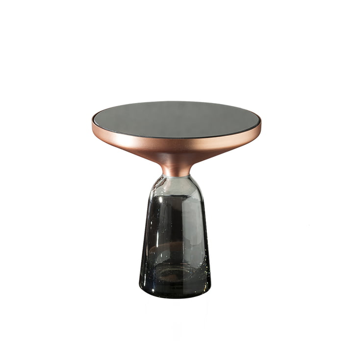 Bell Beistelltisch Miniatur, quarz-grau von ClassiCon