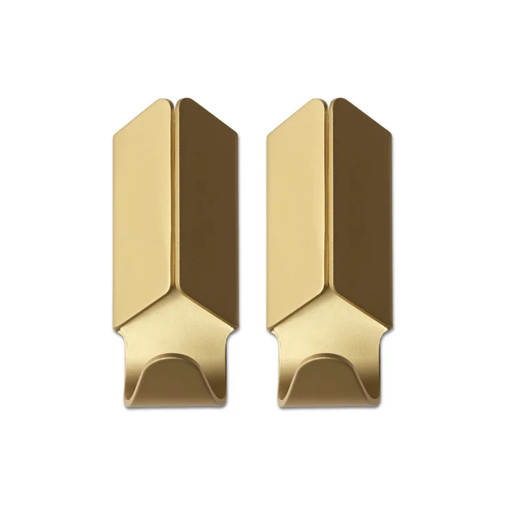 HAY - Volet Hook 2er-Set, gold