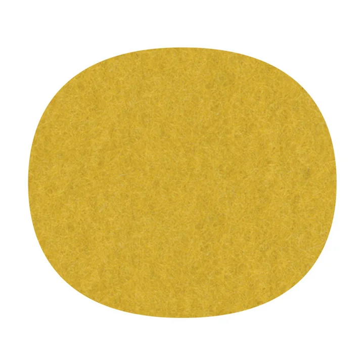 Hey Sign - Filz-Auflage Eames Plastic Side Chair, curry