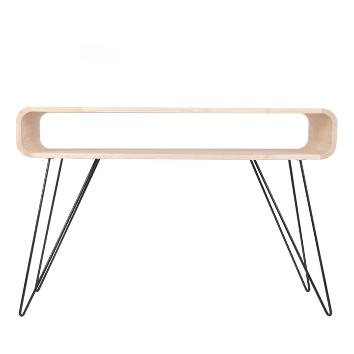Metro Sofa Table, Holz / schwarz von XLBoom 
