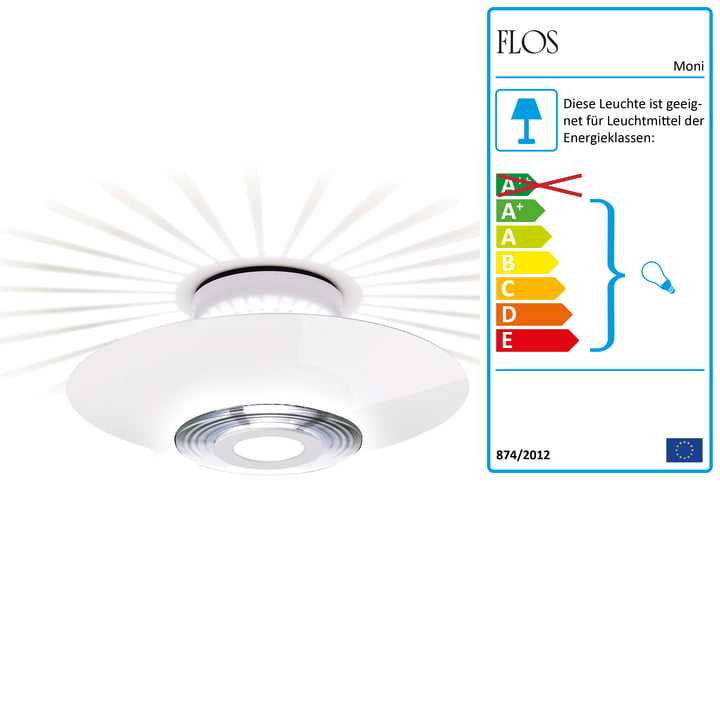 Moni Deckenleuchte von Flos im Design-Shop