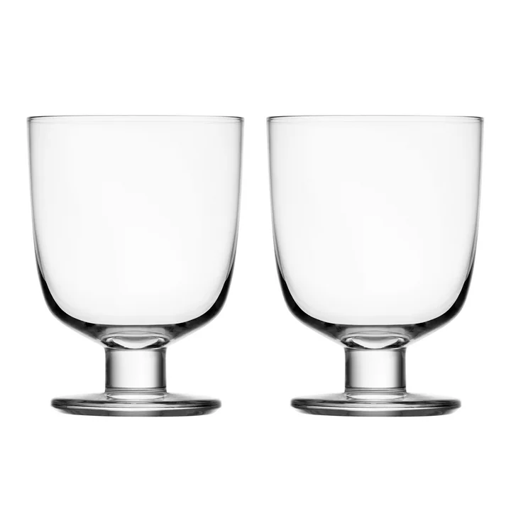 Lempi Glas 34 cl  (2er-Set) von Iittala in klar