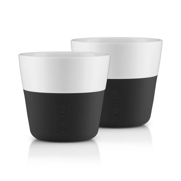 Caffé Lungo-Becher (2er-Set) von Eva Solo in Schwarz