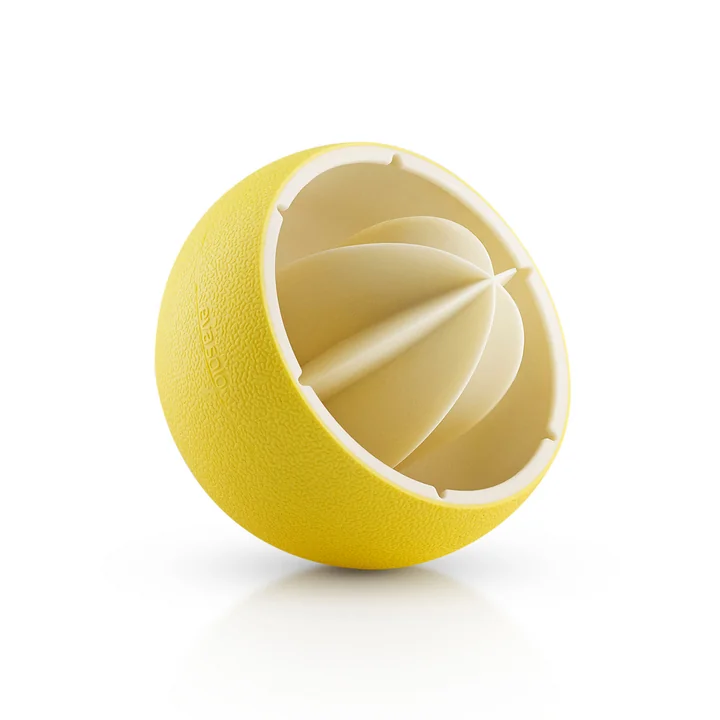 Die Zitruspresse von Eva Solo ist von einer echten Zitrone inspiriert