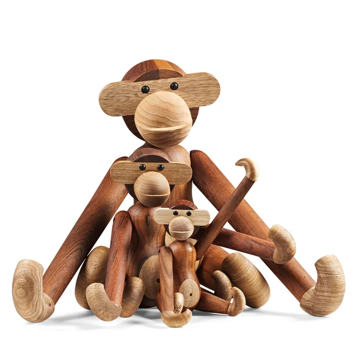 Holz-Affe von Kay Bojesen
