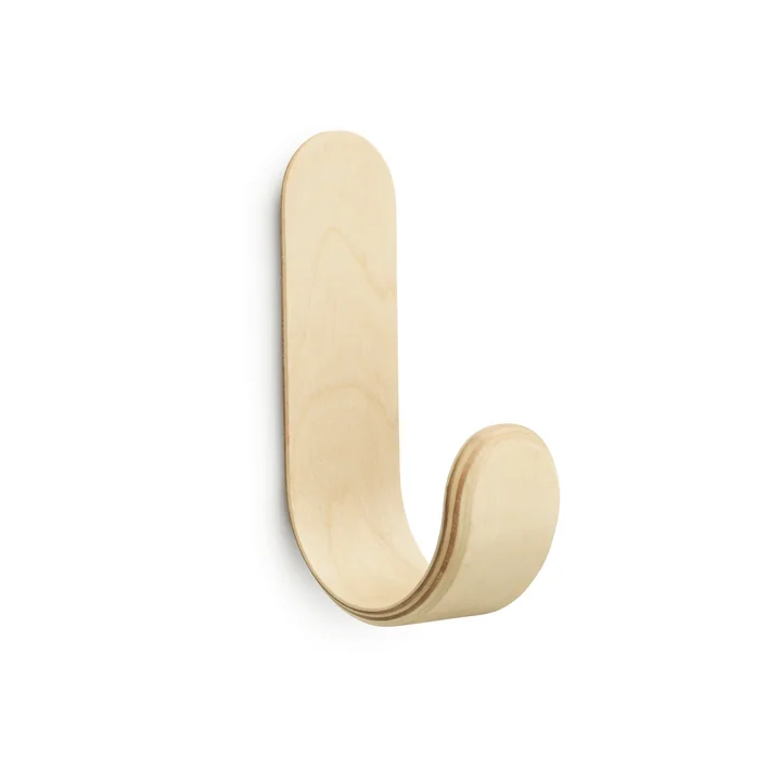 Curve Wandhaken von Normann Copenhagen in Esche