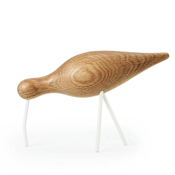 Shorebird Large von Normann Copenhagen in Eiche/ Weiß