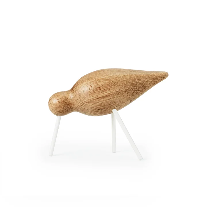 Shorebird Medium von Normann Copenhagen in Eiche/ Weiß