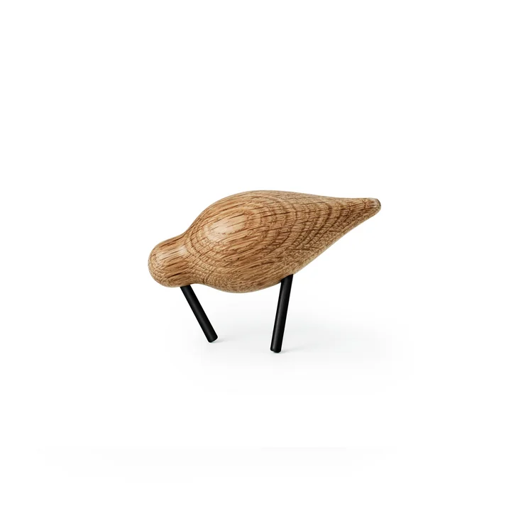 Shorebird Small von Normann Copenhagen in Eiche/ Schwarz