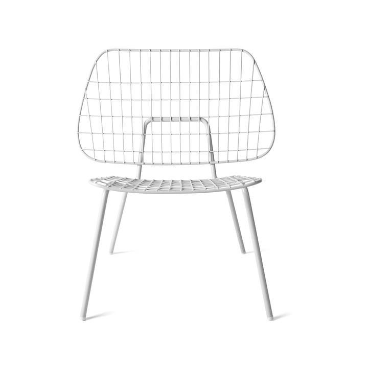 WM String Lounge Chair von Menu in Weiß