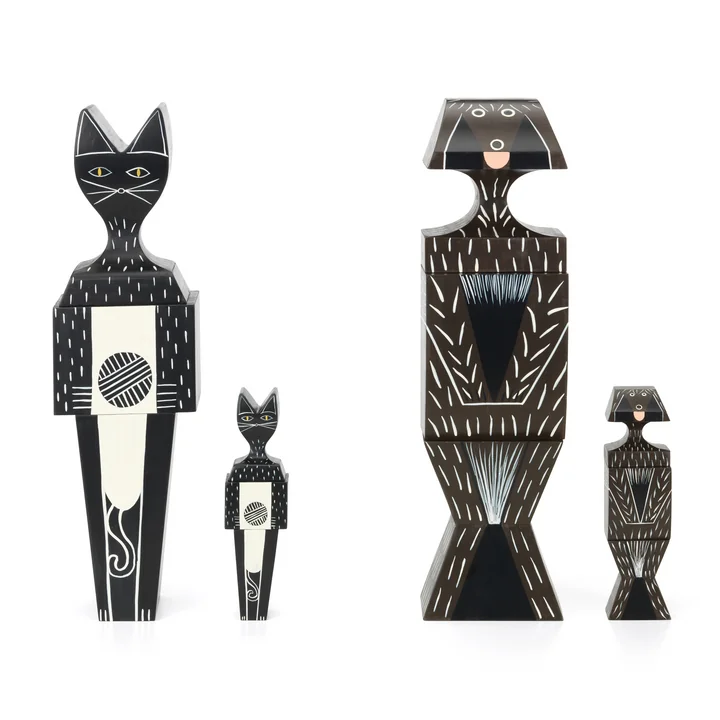 Die Wooden Dolls von Vitra aus dem Jahr 1963