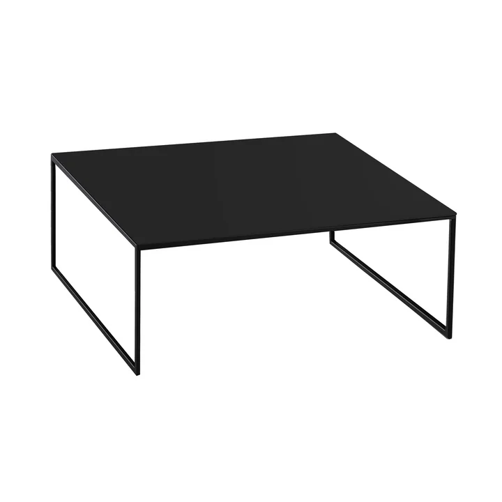 Hans Hansen Less Couchtisch schwarz HPL