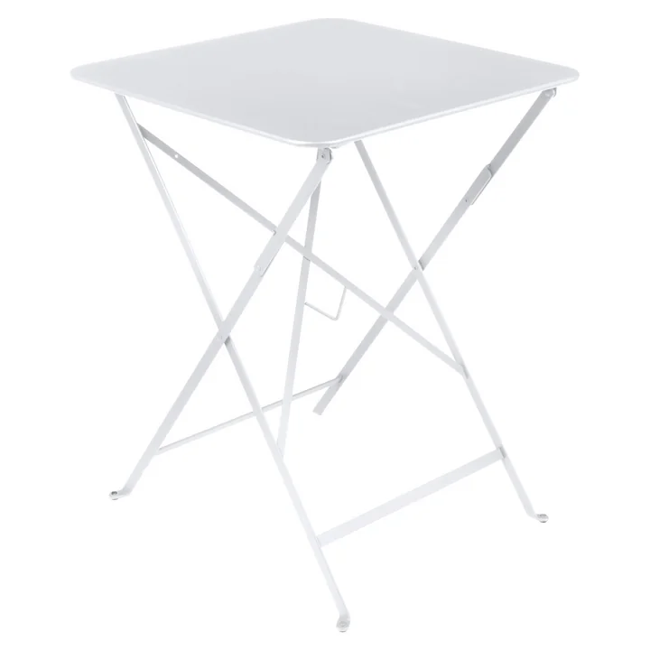 Bistro Klapptisch 57 x 57 cm von Fermob in Baumwollweiß