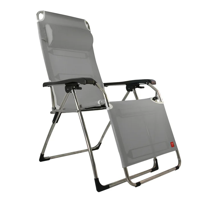 Amida Aluminium Relaxliege von Fiam in Grau