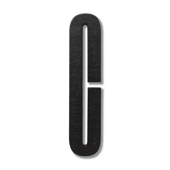 Wooden Letters Indoor C von Design Letters in Schwarz