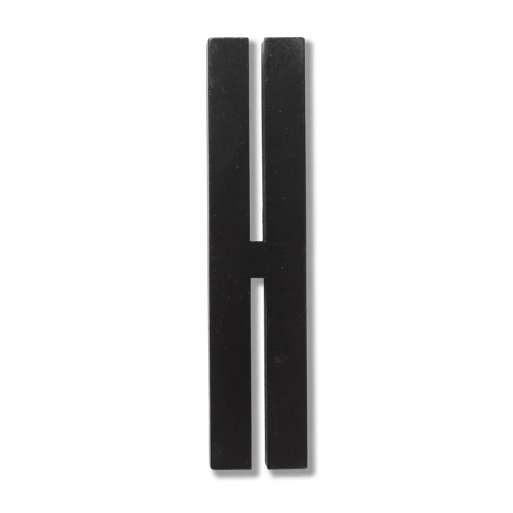Wooden Letters Indoor H von Design Letters in Schwarz
