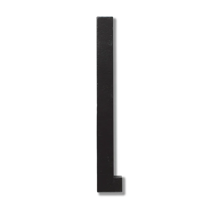 Wooden Letters Indoor L von Design Letters in Schwarz