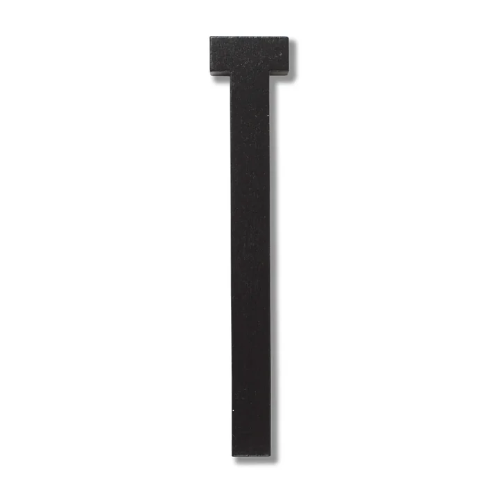 Wooden Letters Indoor T von Design Letters in Schwarz