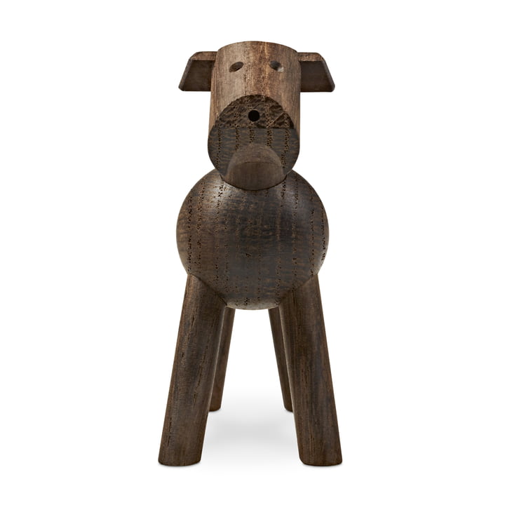 Kay Bojesen - Hund Tim in dunklem Holz
