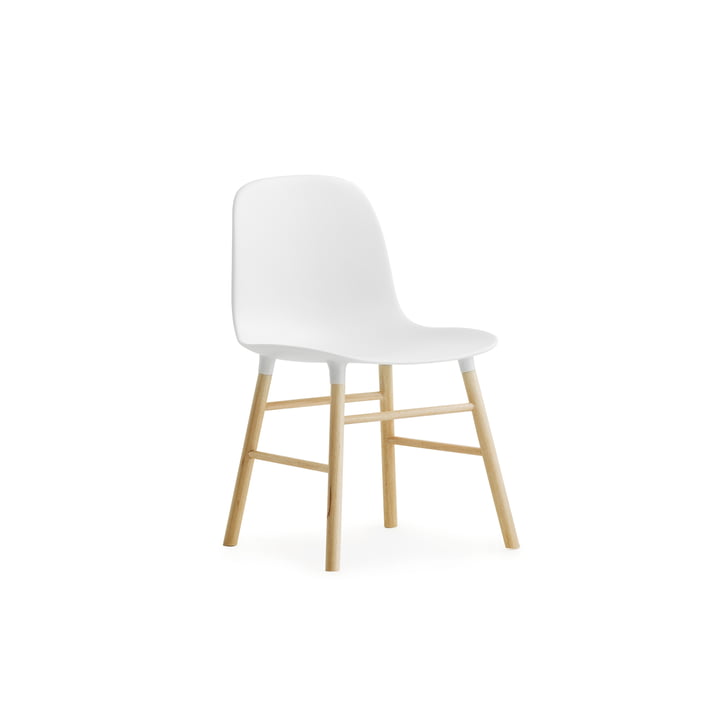 Form Chair Miniatur von Normann Copenhagen aus Eiche in Weiß