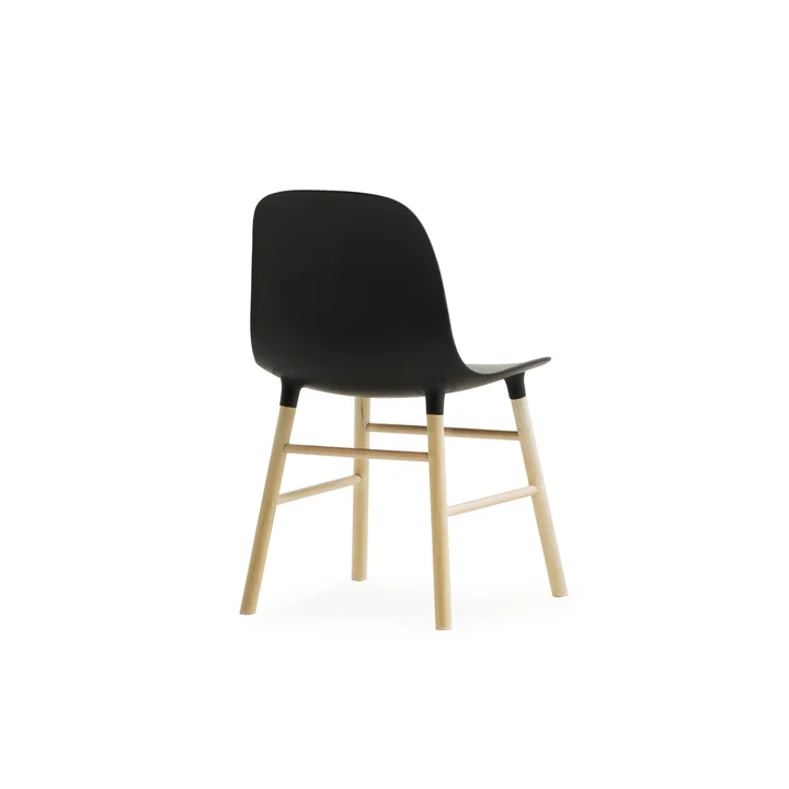 Form Chair Miniatur von Normann Copenhagen aus Eiche in Schwarz