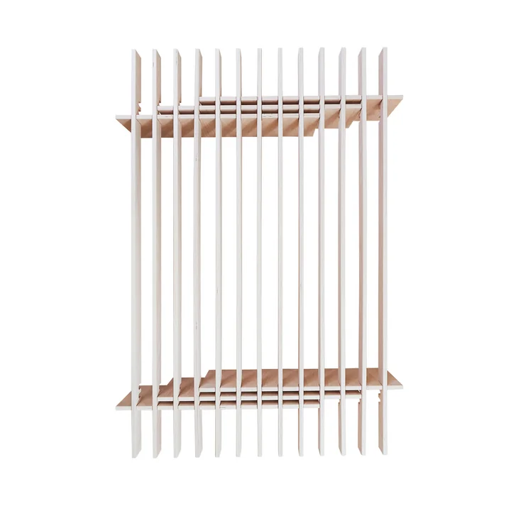 Tojo – Parallel Bett, 140 x 195 cm, Buche natur