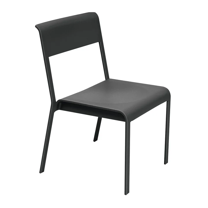 Bellevie Stuhl von Fermob in Anthrazit