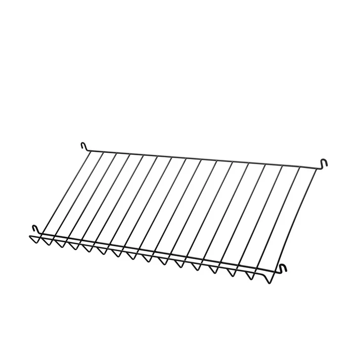 Zeitschriftenablage von String in Schwarz